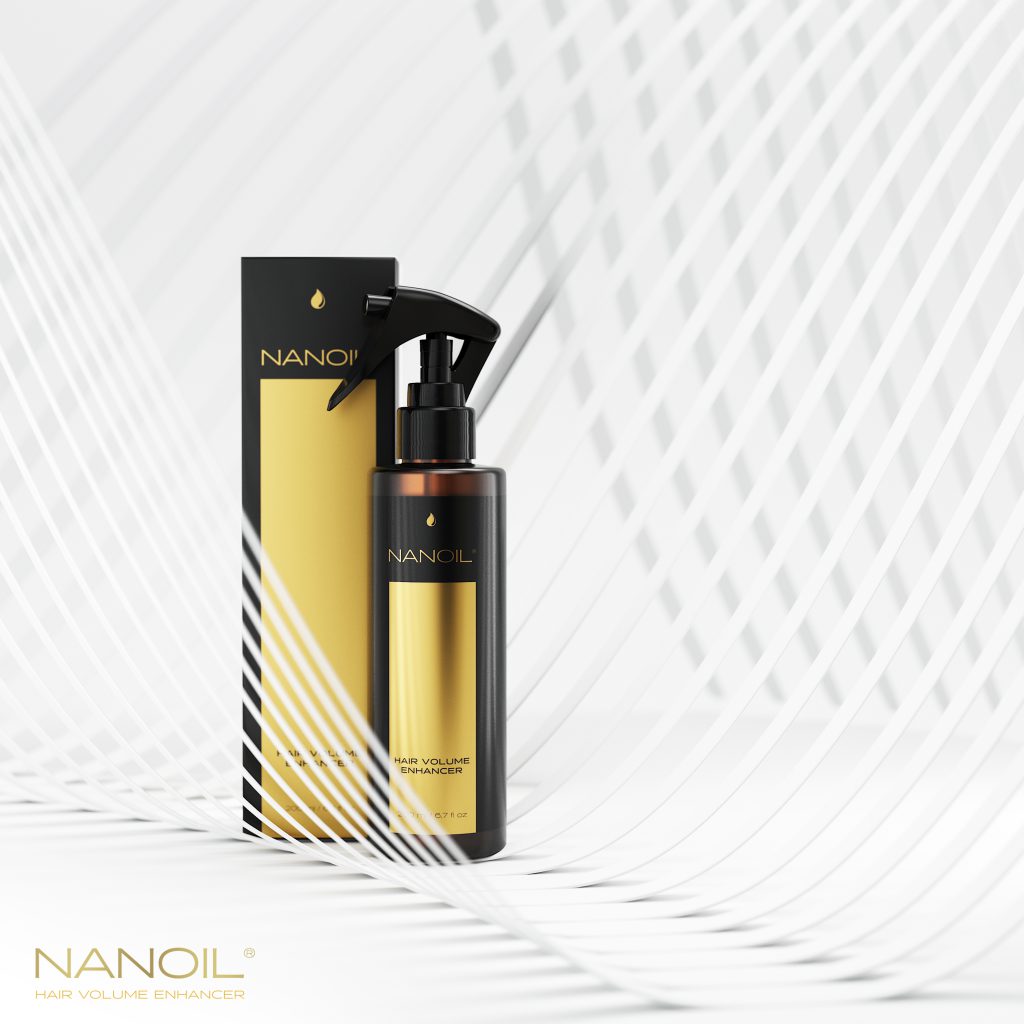 Nanoil volymspray hår